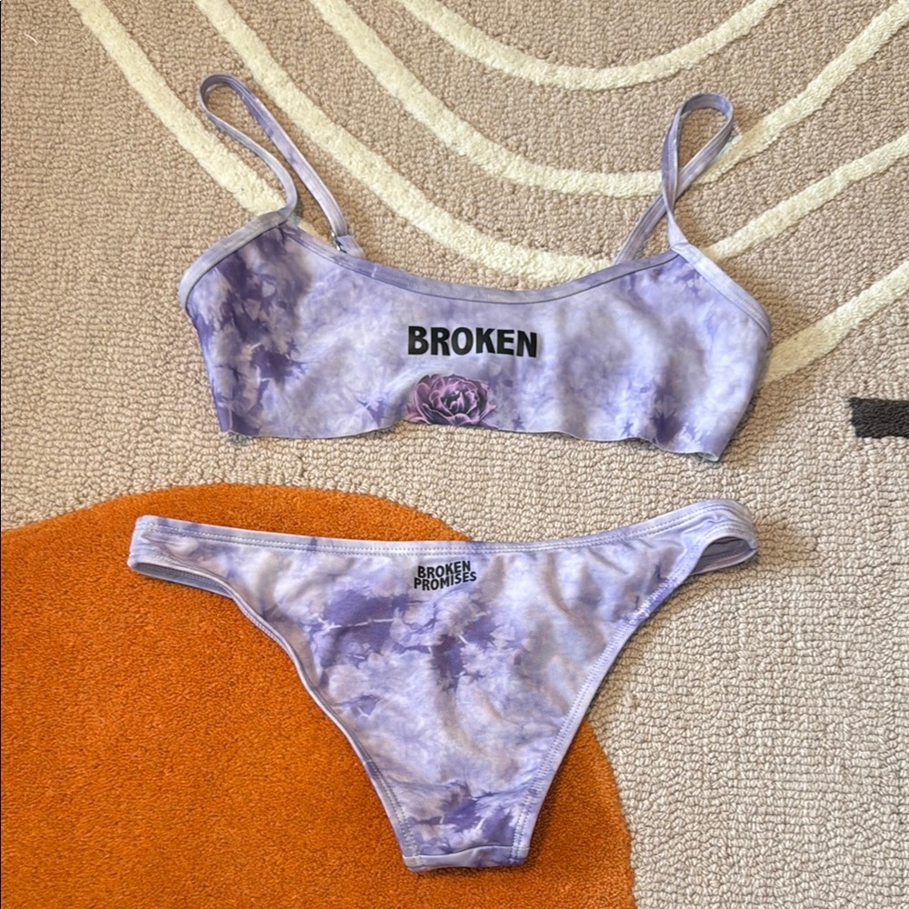 Broken Promises Tie Dye Bikini